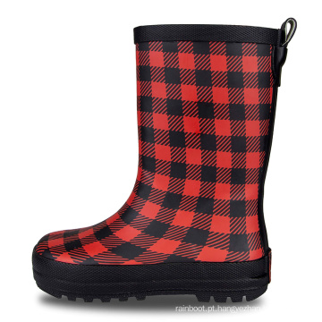 2020 NOVA MODA MODA BOTAS DE CHAVELA MONTAGEM DE PVC PVC Rain Boot Man for Kids